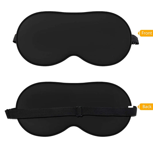 Ultra Soft Skin-Friendly Sleep Mask Pure Naturalfabric and Natural Cotton Filled Sleeping Eye Mask with Adjustable Strap