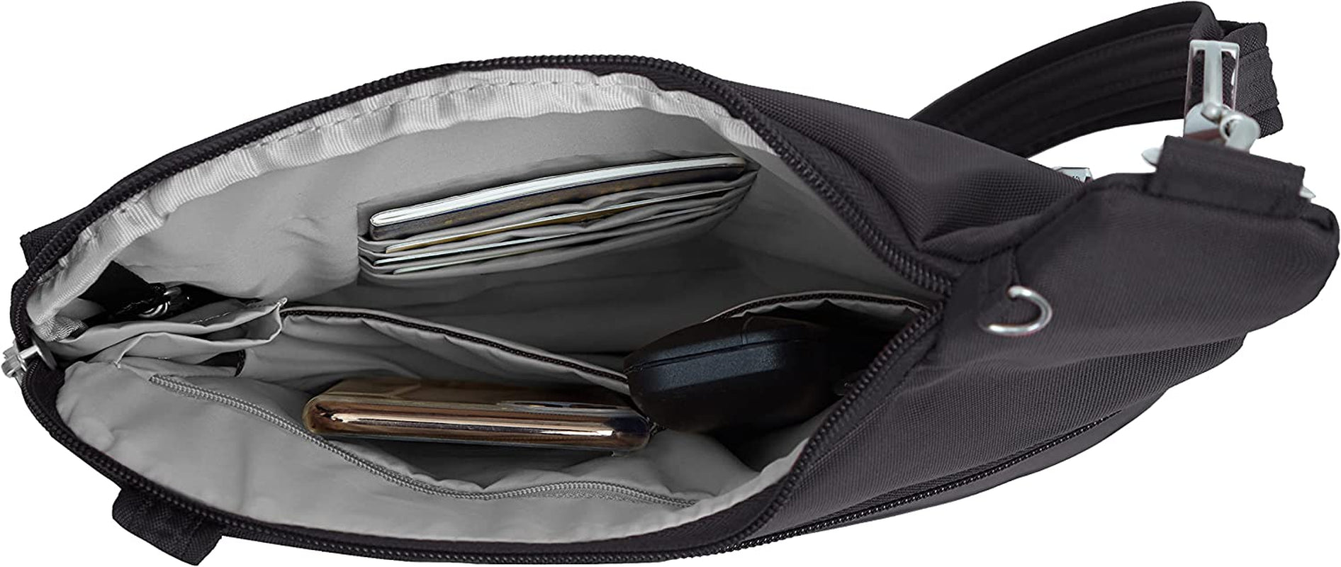 Anti-Theft Cross-Body Bag, Two Pocket