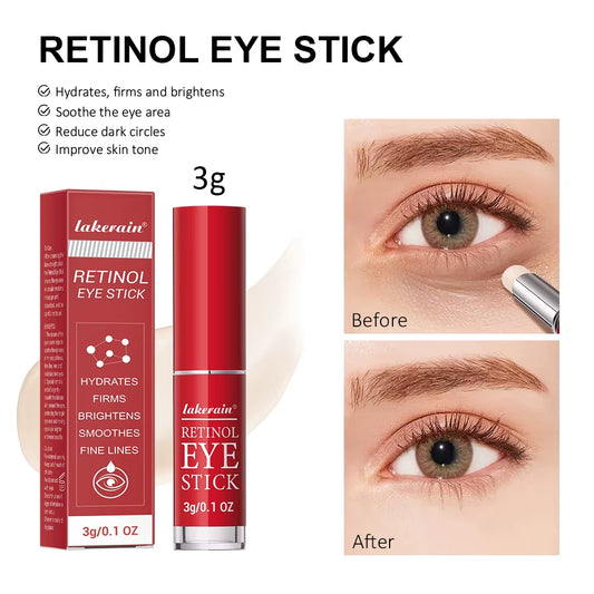 Anti-Wrinkle Eye Cream Stick Retinol Remove Eye Bags Dark Circles anti Aging Lifting Whitening Moisturizing Brighten Eye Primer